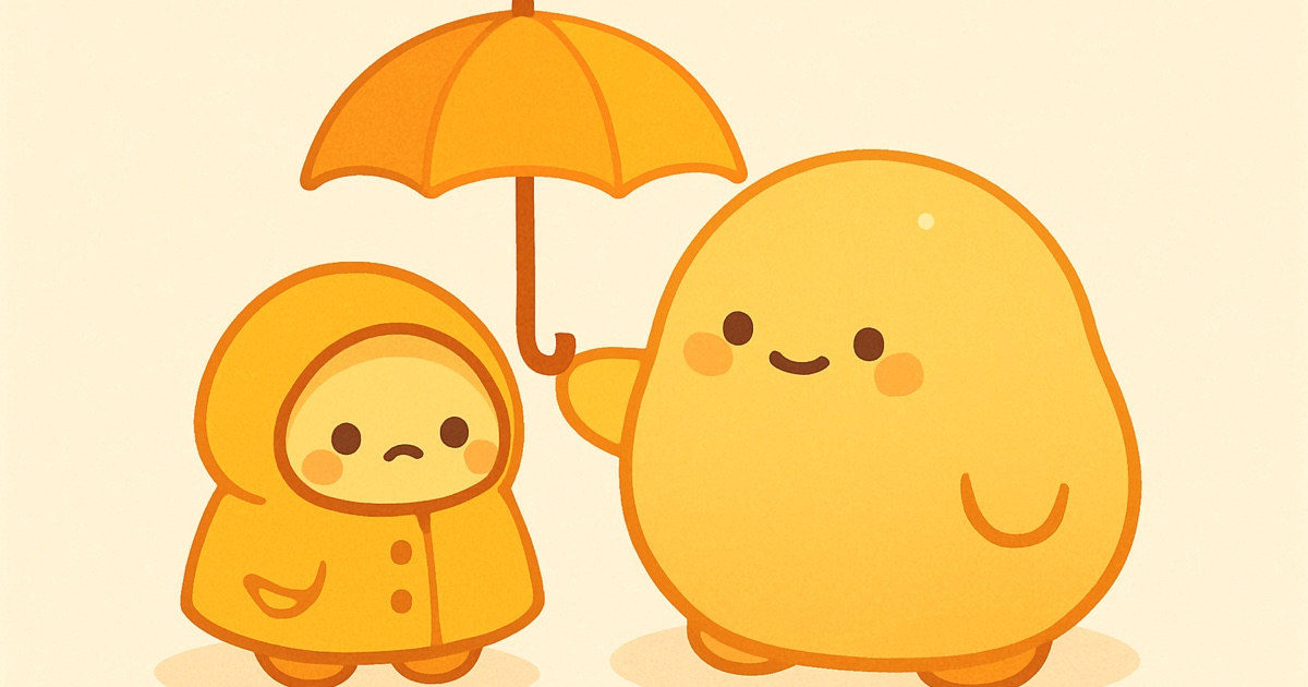 ENFJ 오지랖 — 돕고 싶은 마음이 부담이 되는 지점 일러스트